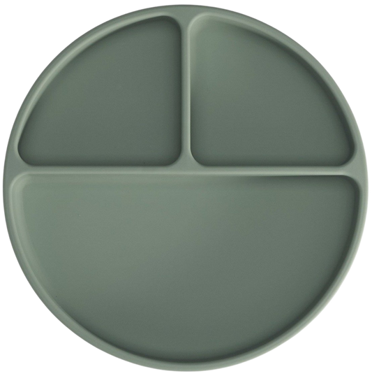 Silicone Suction Plate (Sage)