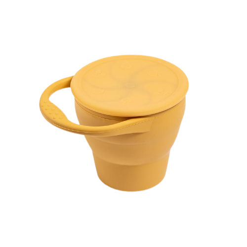 Snack Cup (Mustard) – Eizzy Baby