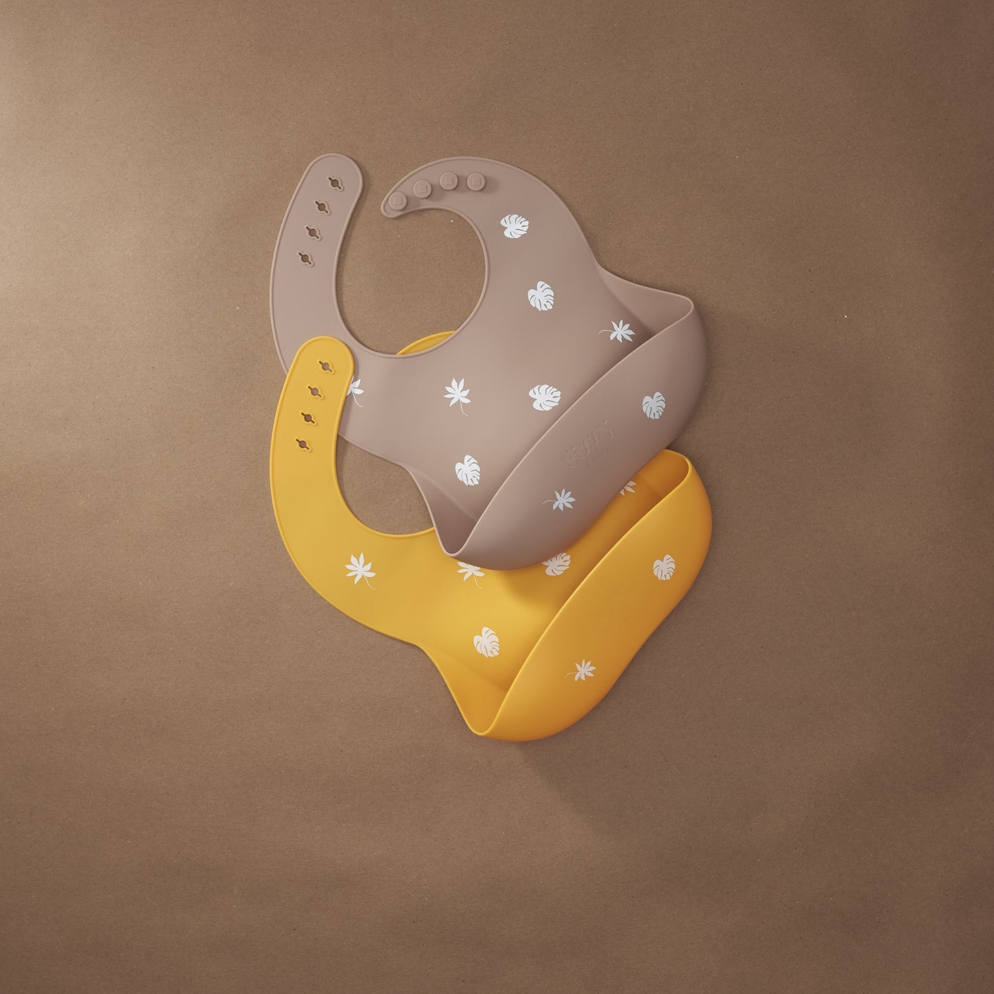 Baby Silicone Bib (Tropical Mustard)