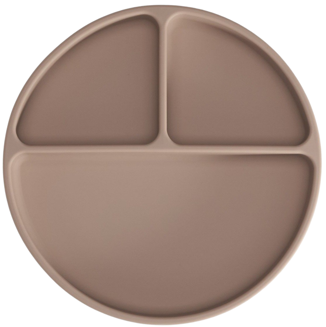 Silicone Suction Plate (Taupe)